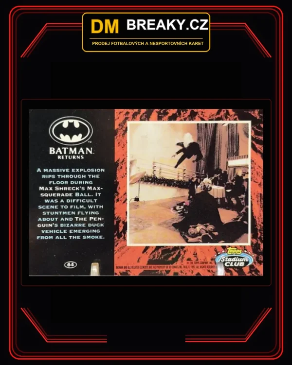 1992 Topps Stadium Club Batman