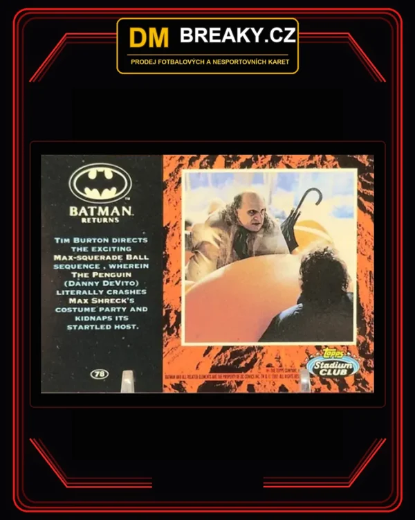 1992 Topps Stadium Club Batman
