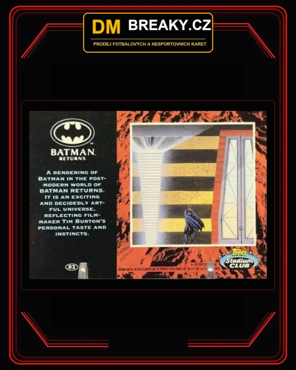 1992 Topps Stadium Club Batman