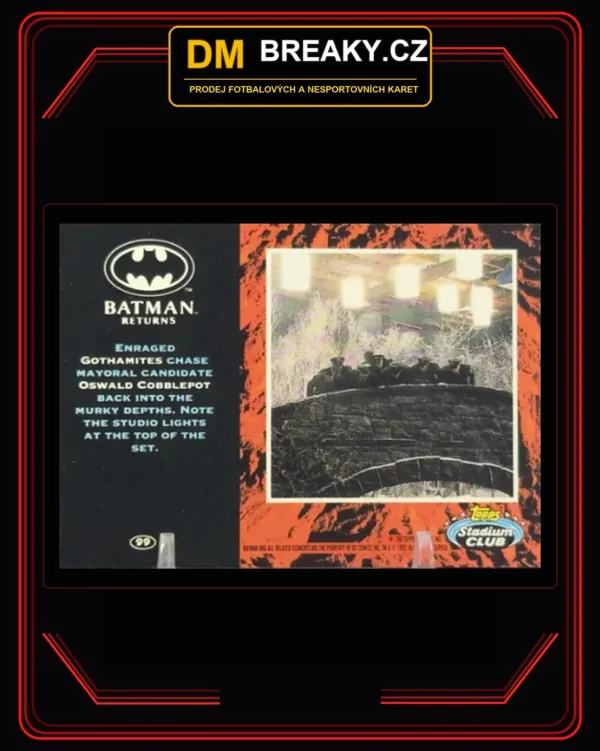 1992 Topps Stadium Club Batman