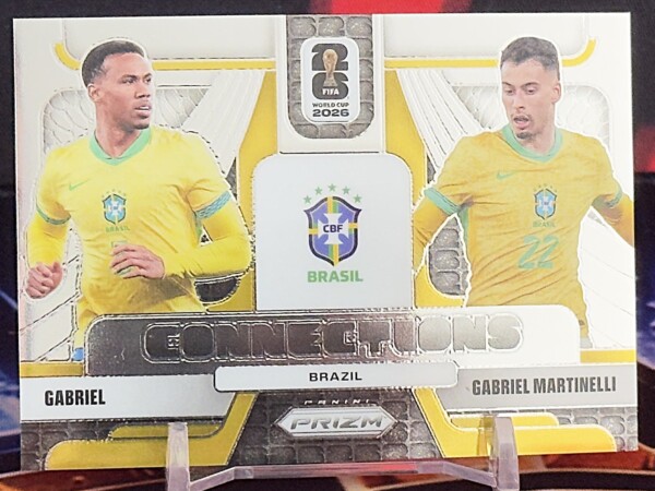 2026 Prizm FIFA World Cup - Gabriel a Gabriel Martinelli