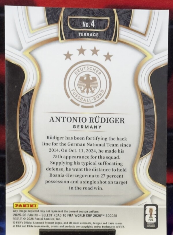 2026 Prizm FIFA World Cup - Antonio Rudiger