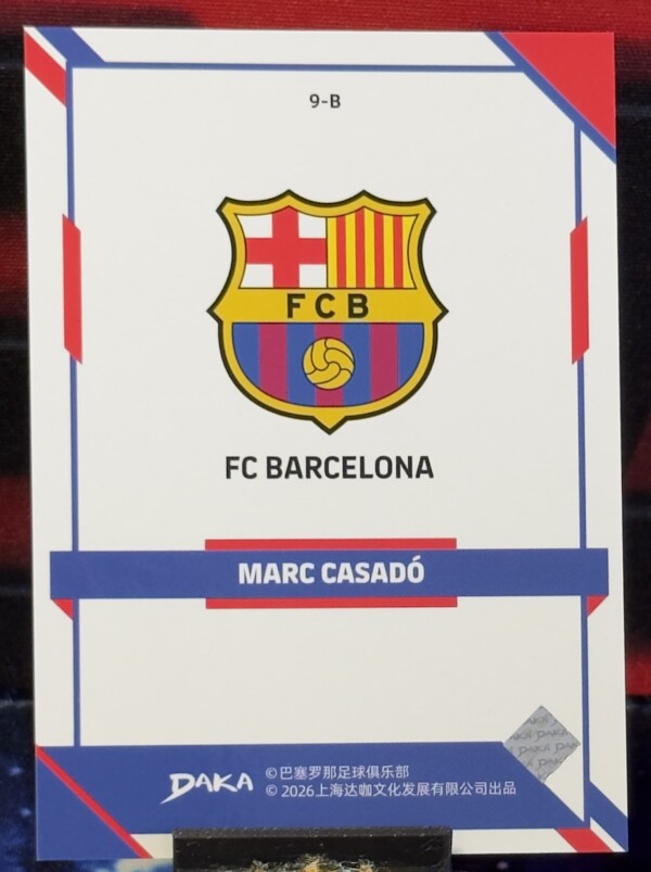 2025-2026 Daka Barcelona Final Whistle - Marc Casadó