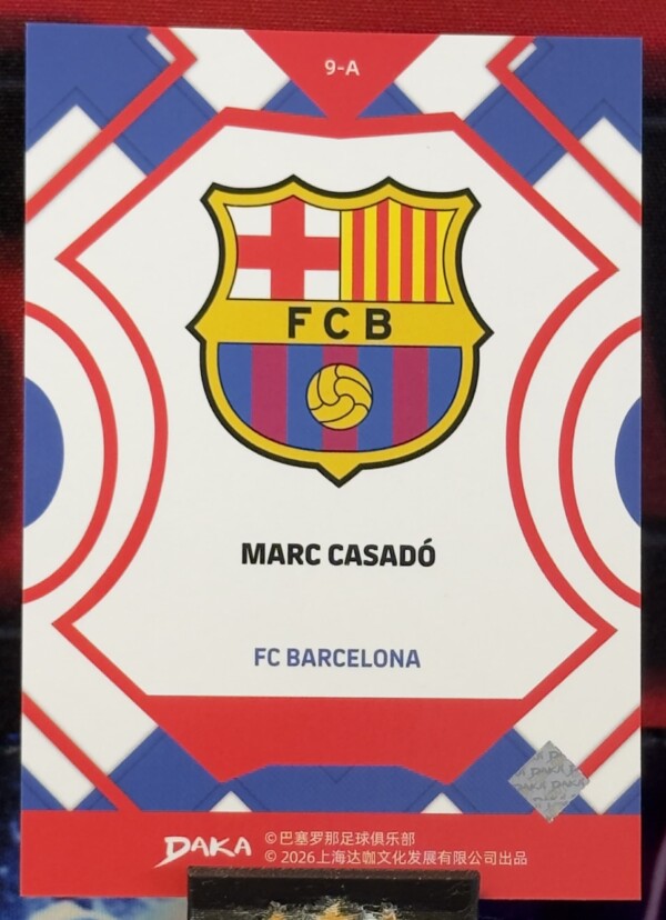 2025-2026 Daka Barcelona Final Whistle - Marc Casadó