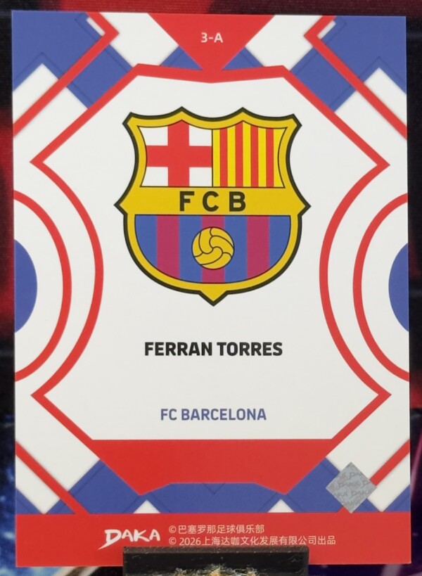 2025-2026 Daka Barcelona Final Whistle - Ferran Torres