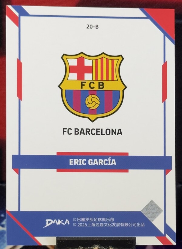 2025-2026 Daka Barcelona Final Whistle - Eric García
