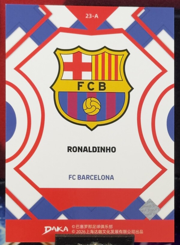 2025-2026 Daka Barcelona Final Whistle - Ronaldinho