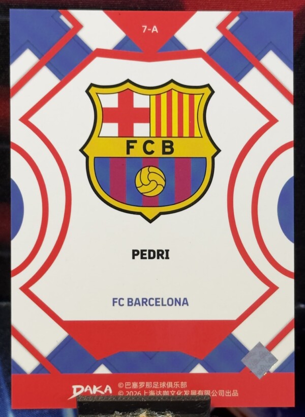 2025-2026 Daka Barcelona Final Whistle - Pedri