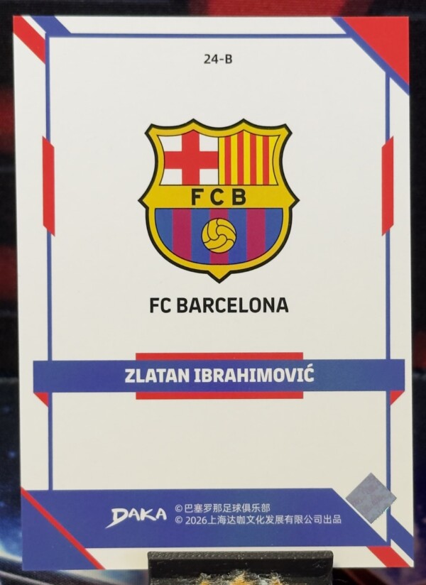 2025-2026 Daka Barcelona Final Whistle - Zlatan Ibrahimovic