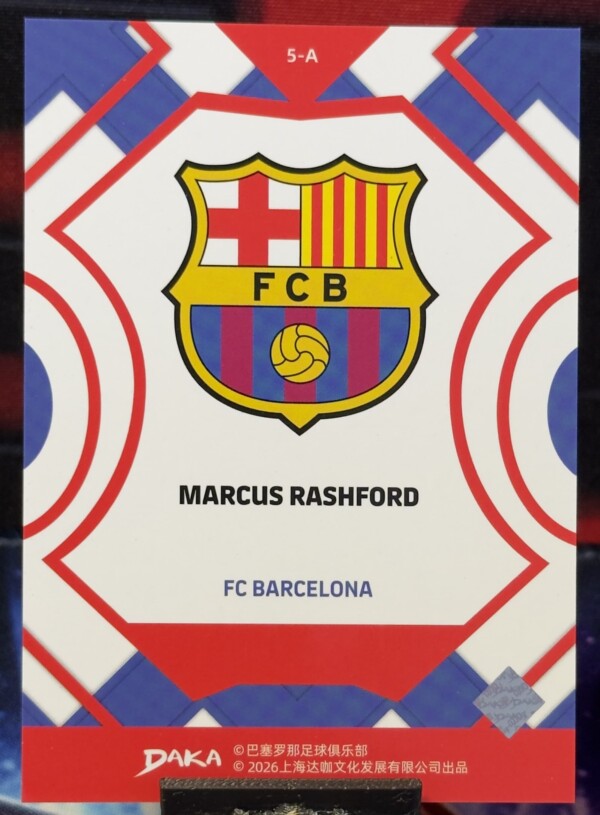 2025-2026 Daka Barcelona Final Whistle - Marcus Rashford