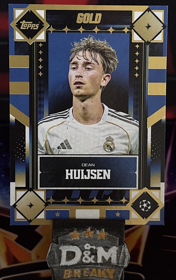 25/26 Topps Gold UEFA Club - Dean Huijsen