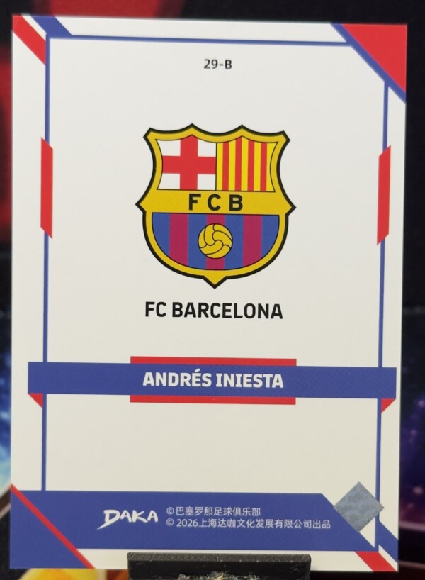 2025-2026 Daka Barcelona Final Whistle - Andrés Iniesta
