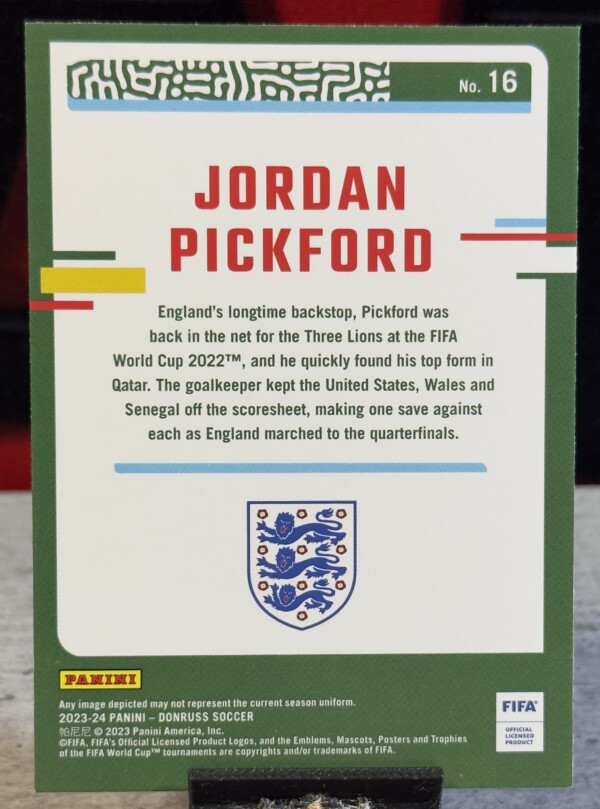 23/24 Panini donruss soccer - Jordan Pickford