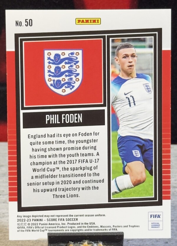 22/23 Panini score fifa soccer - Phil Foden