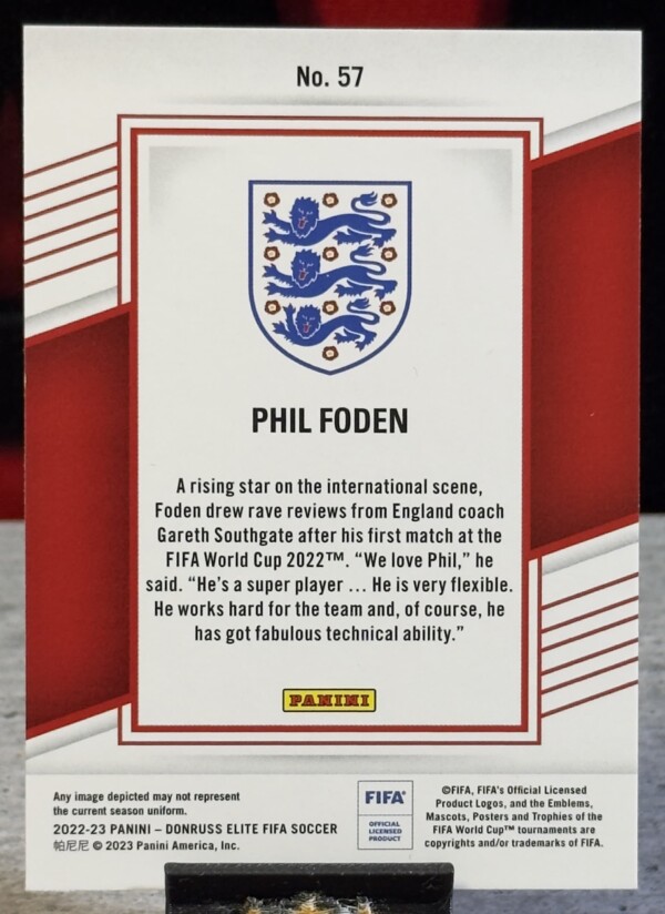 22/23 Panini donruss elite - Phil Foden