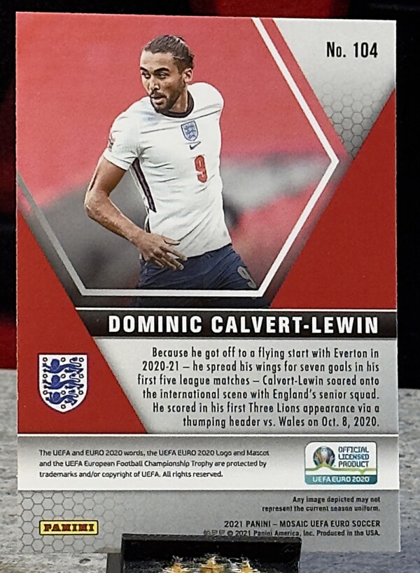 2021 Panini mosaic uefa euro - Dominic Calvert Lewin