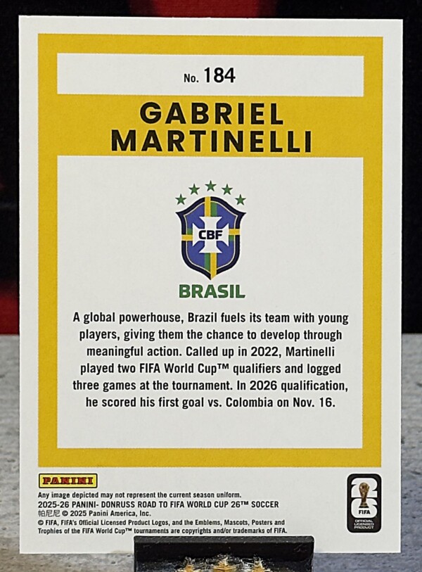 25/26 Panini donruss road to fifa