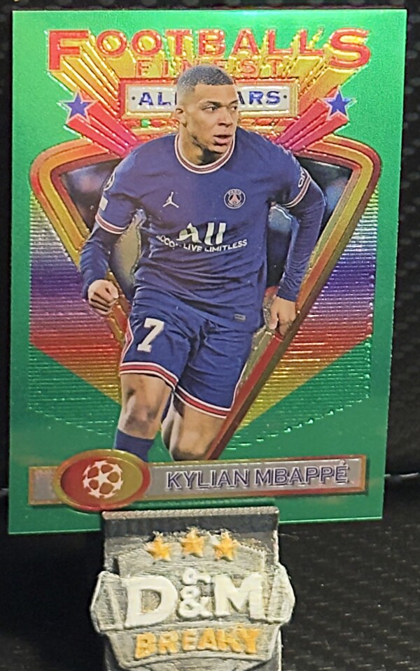 21/22 Topps Finest UEFA - Kylian Mbappé