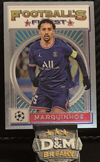 21/22 Topps Finest UEFA - Marquinhos