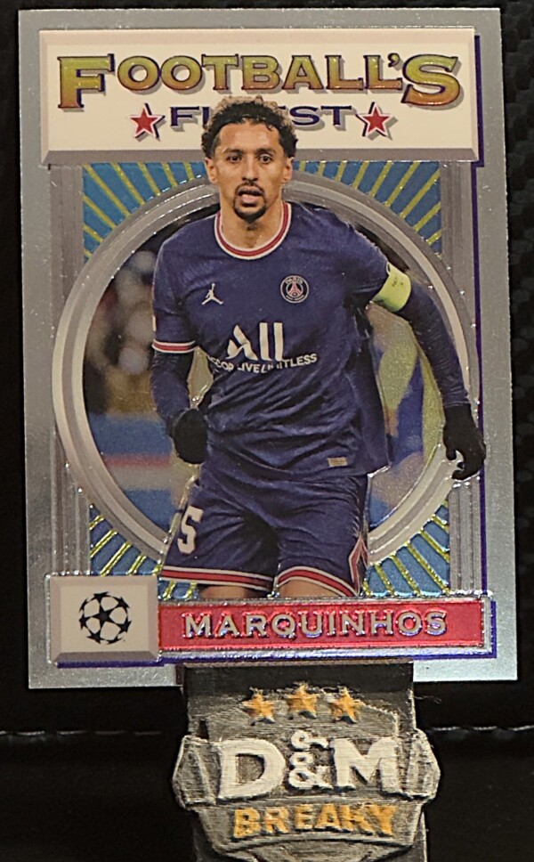 21/22 Topps Finest UEFA - Marquinhos
