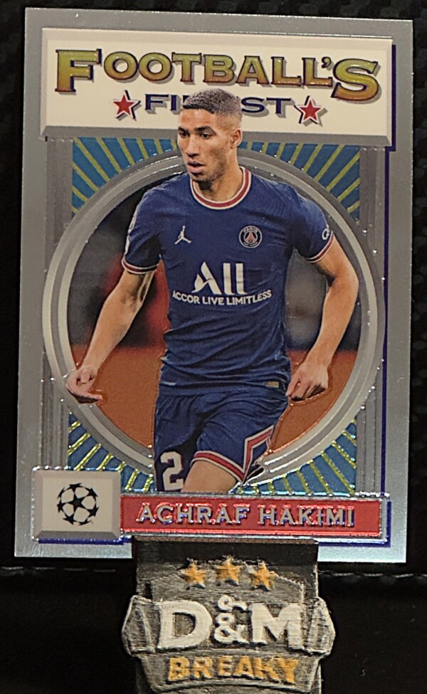 21/22 Topps Finest UEFA - Achraf Hakimi