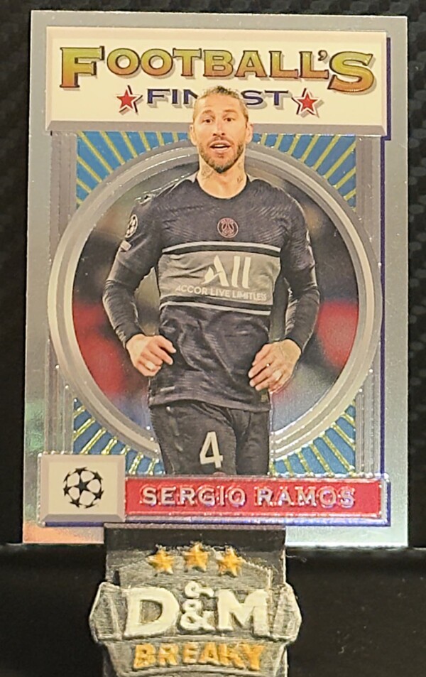 21/22 Topps Finest UEFA - Sergio Ramos