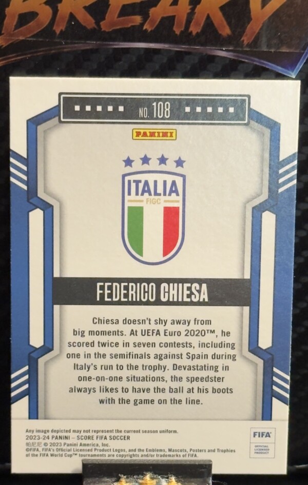 23/24 Panini score fifa soccer - Federico Chiesa