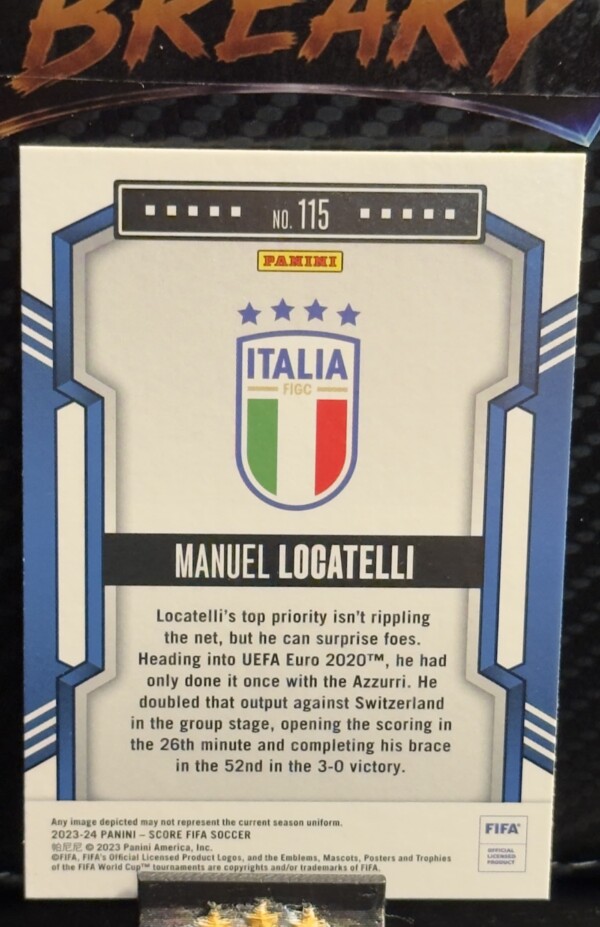 23/24 Panini score fifa soccer - Manuel Locatelli