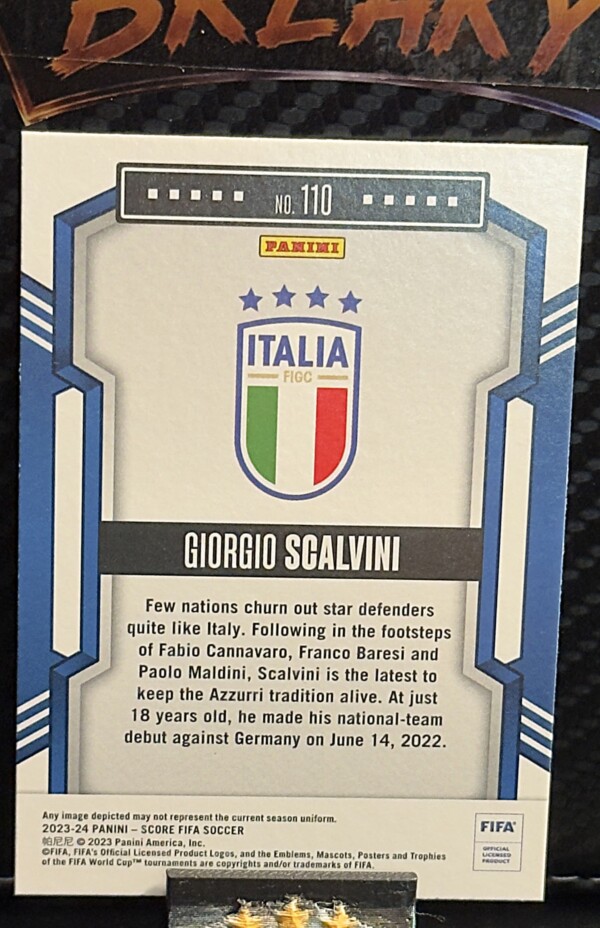 23/24 Panini score fifa soccer - Giorgio Scalvini