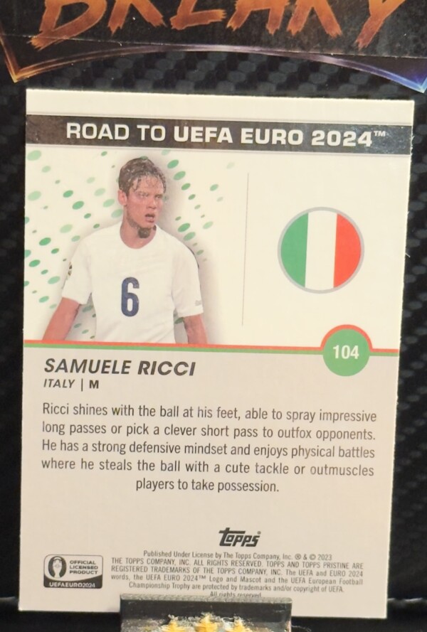 Topps Road to UEFA EURO 2024 - Samuele Ricci