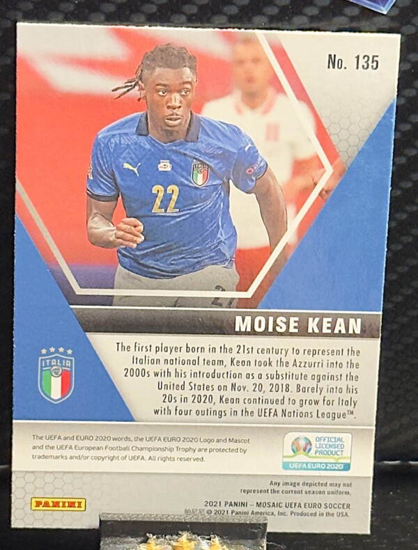 2021 Panini mosaic uefa euro - Moise Kean