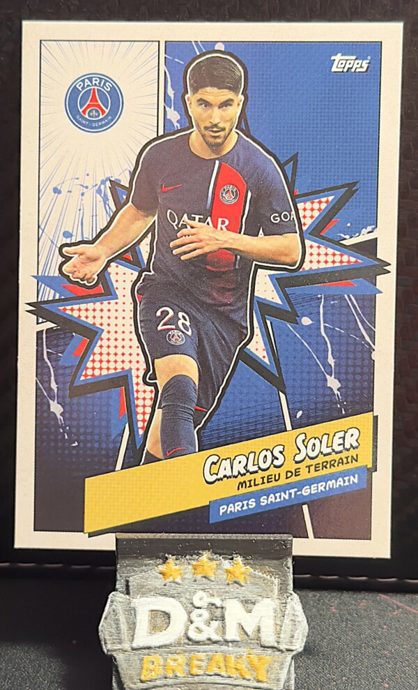 2023 Topps Paris Saint-Germain - Carlos Soler