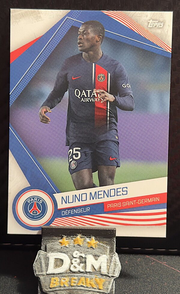2023 Topps Paris Saint-Germain - Nuno Mendes