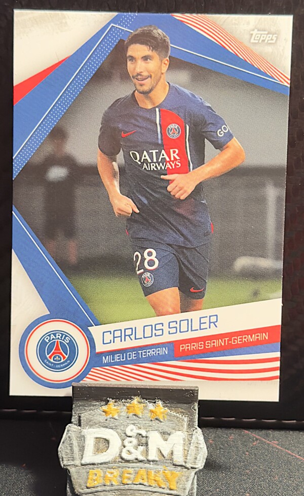 2023 Topps Paris Saint-Germain - Carlos Soler