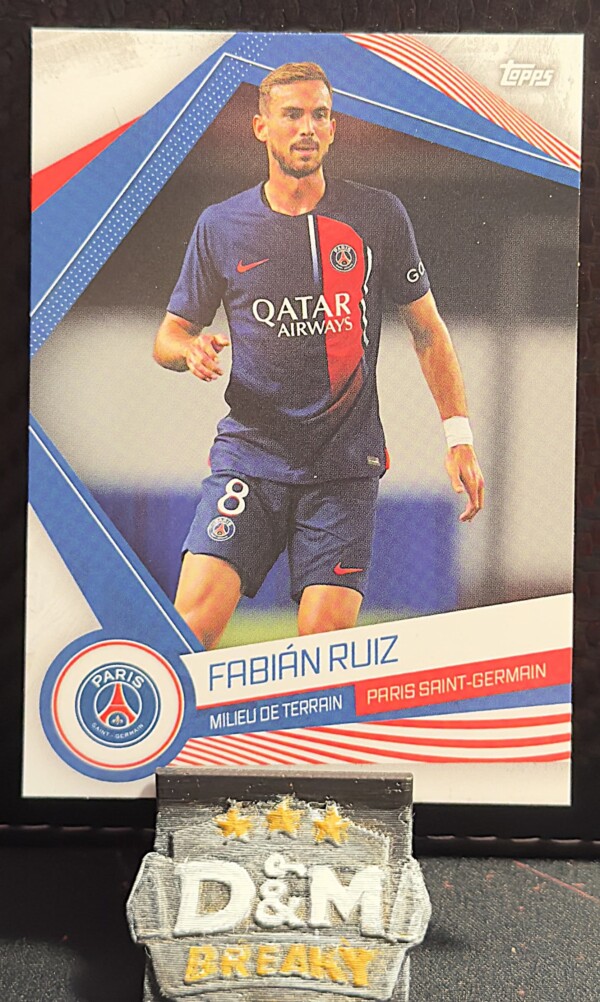 2023 Topps Paris Saint-Germain - Fabián Ruiz
