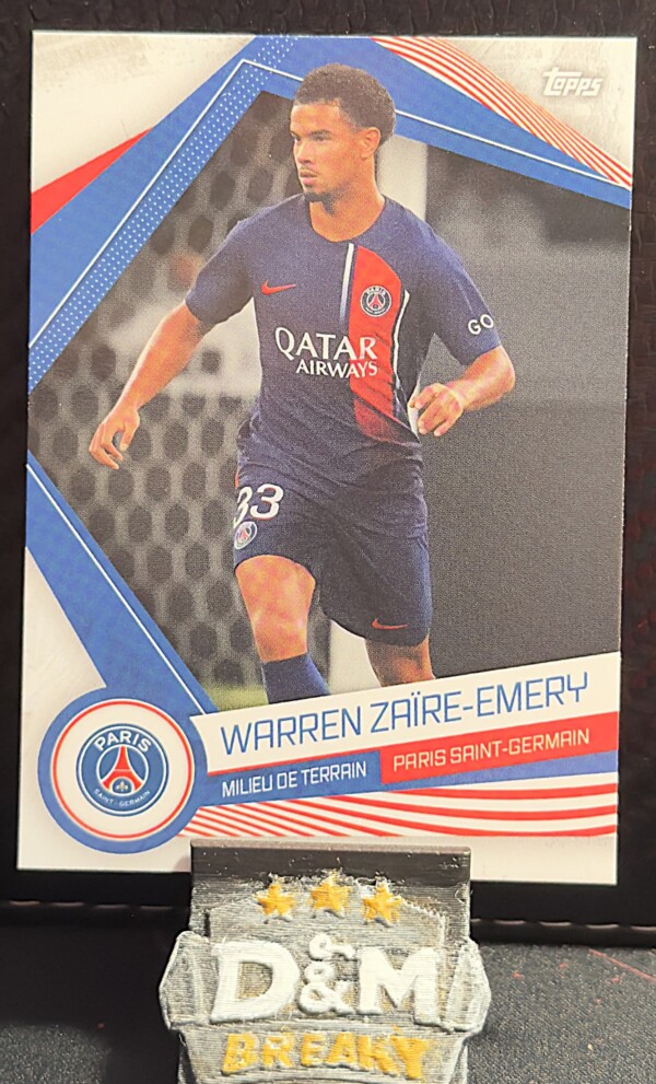 2023 Topps Paris Saint-Germain - Warren Zaire Emery
