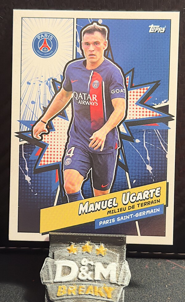 2023 Topps Paris Saint-Germain - Manuel Ugarte
