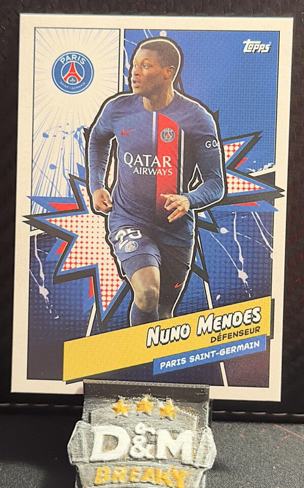 2023 Topps Paris Saint-Germain - Nuno Mendes