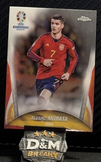 2024 Topps Chrome UEFA EURO - Álvaro Morata