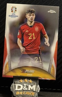 2024 Topps Chrome UEFA EURO - Pedri