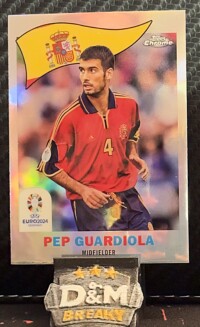 2024 Topps Chrome UEFA EURO - Pep Guardiola