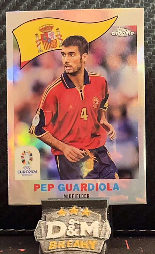 2024 Topps Chrome UEFA EURO - Pep Guardiola
