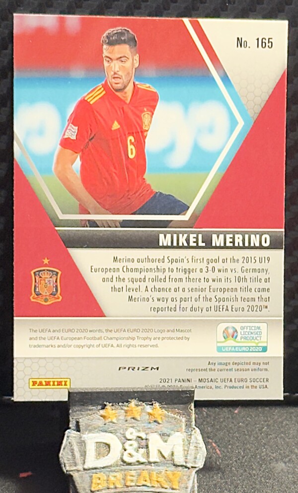 2021 Panini mosaic uefa euro - Mikel Merino