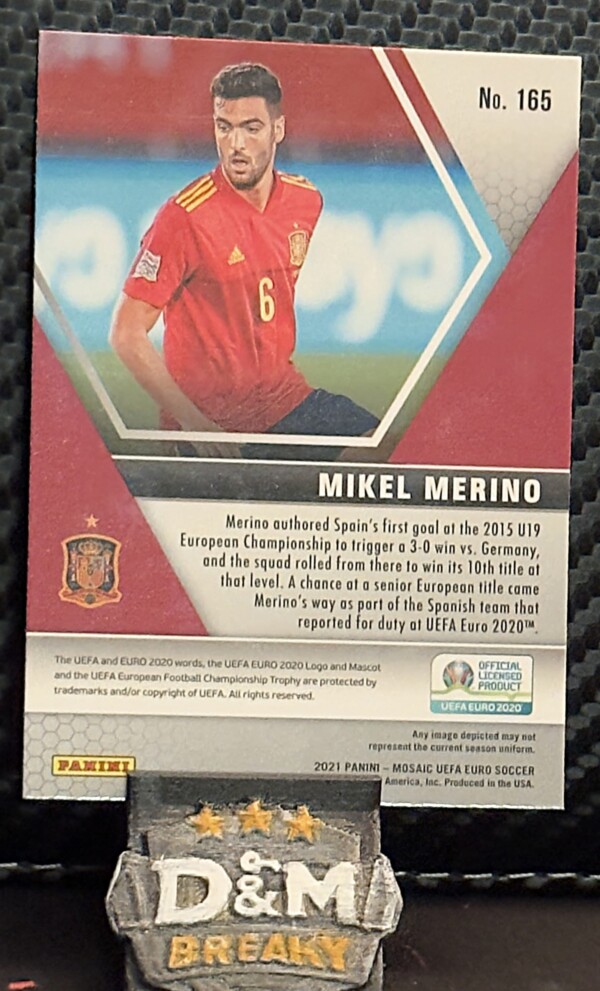 2021 Panini mosaic uefa euro - Mikel Merino