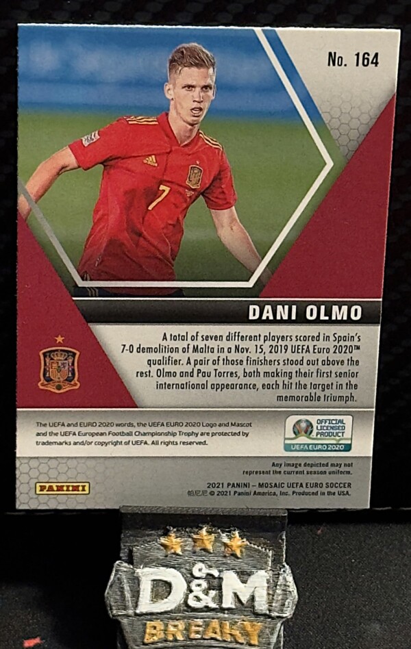 2021 Panini mosaic uefa euro - Dani Olmo