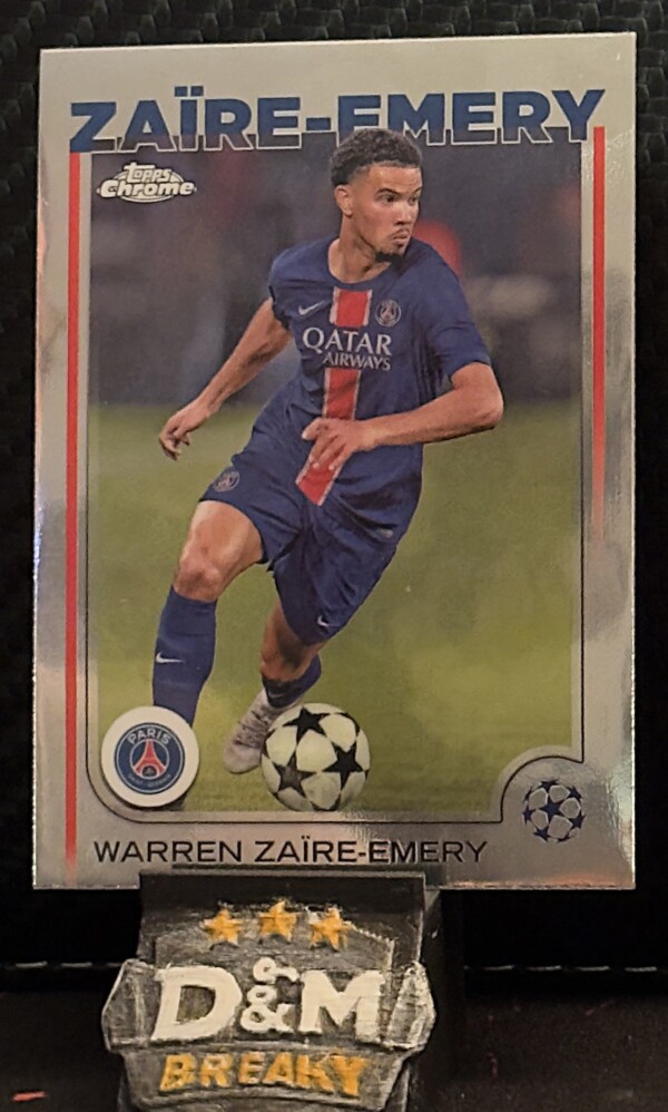 24/25 Topps Chrome UEFA - Warren Zaire Emery