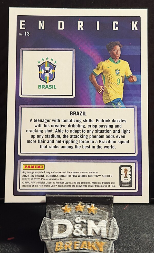 25/26 Panini donruss road to fifa - Endrick