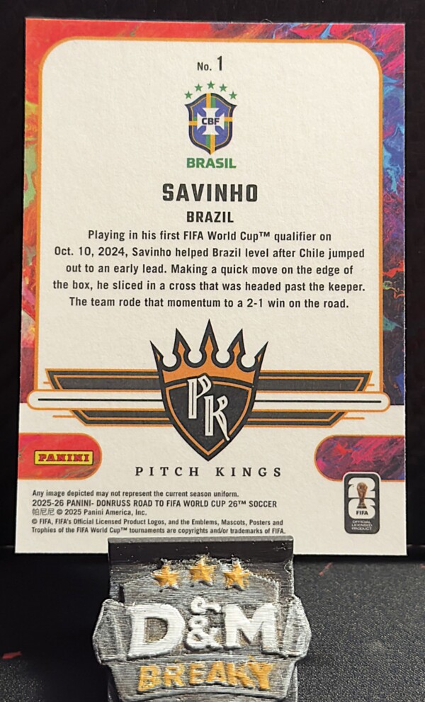 25/26 Panini donruss road to fifa - Savinho