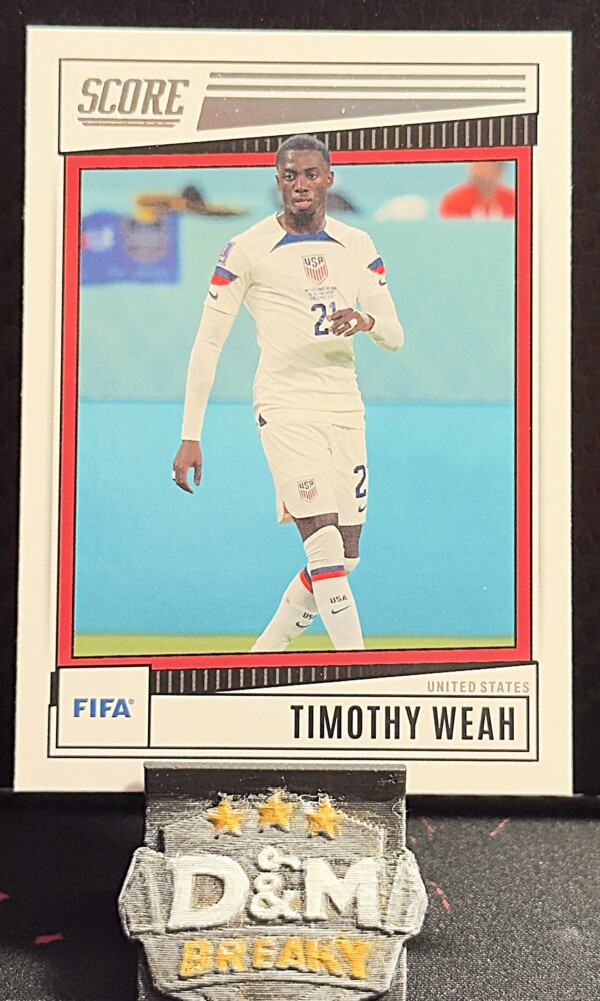 22/23 Panini score fifa - Timothy Weah