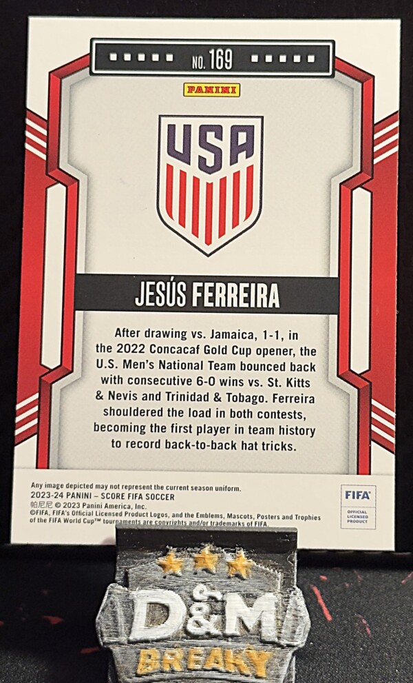23/24 Panini score fifa - Jesús Ferreira